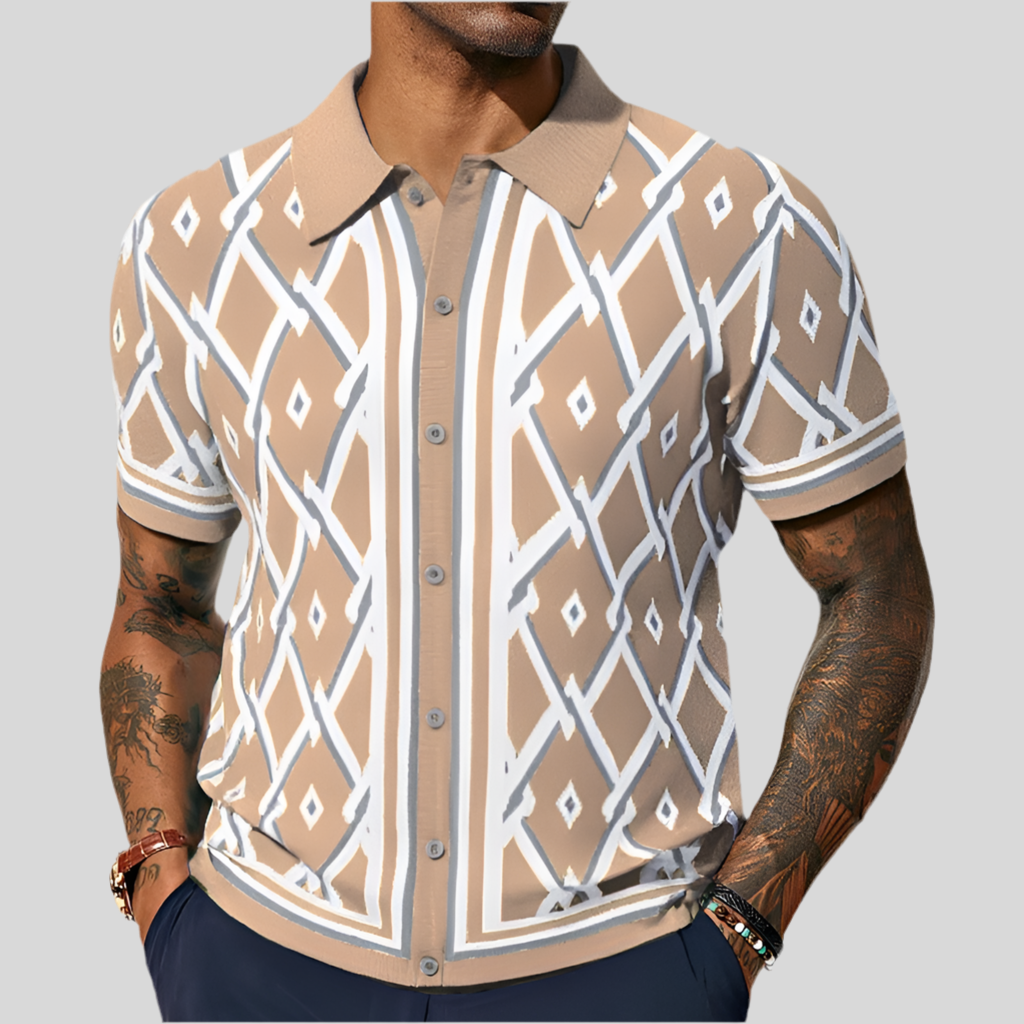 Cardigan à carreau