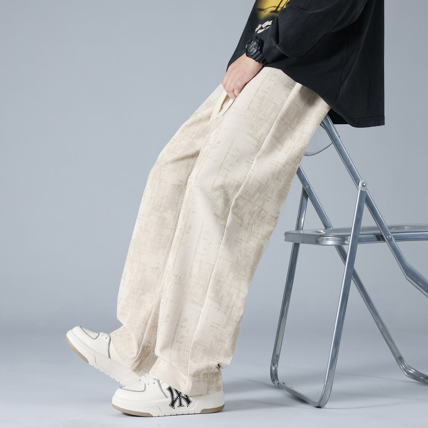 Pantalon en velour
