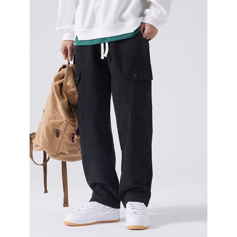 Pantalon droit uni