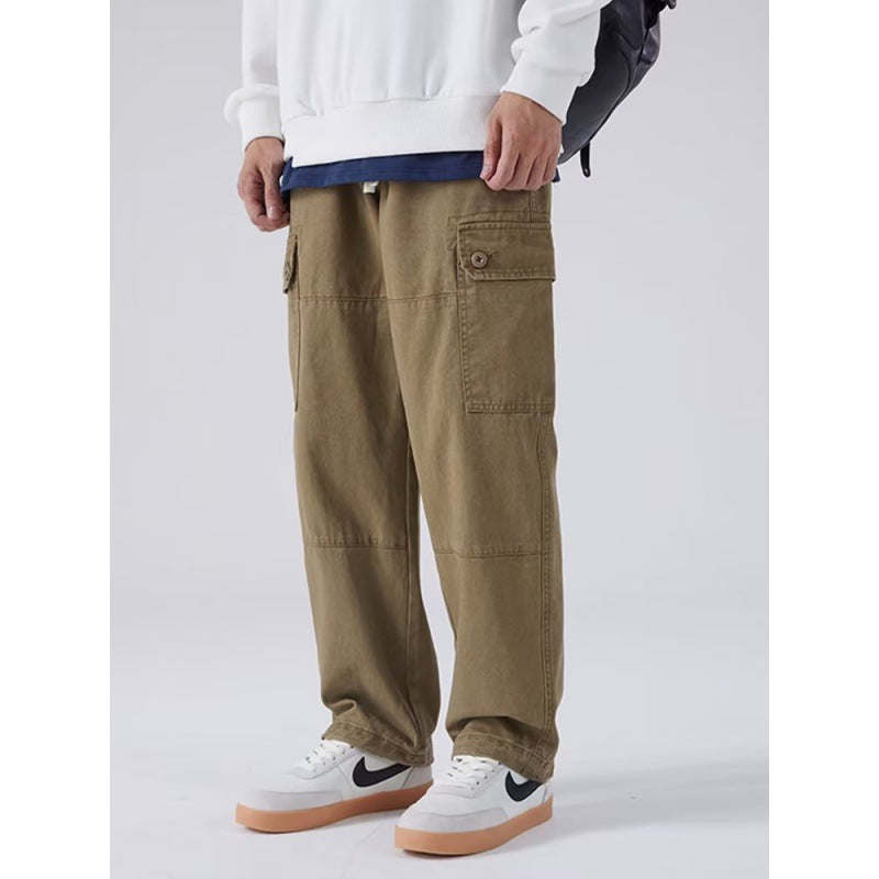 Pantalon droit uni