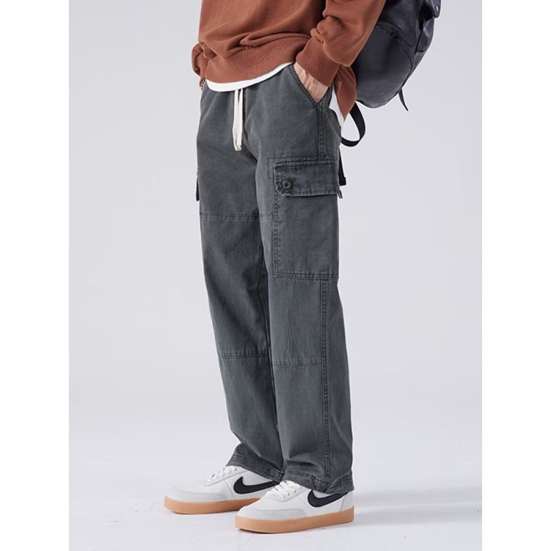 Pantalon droit uni