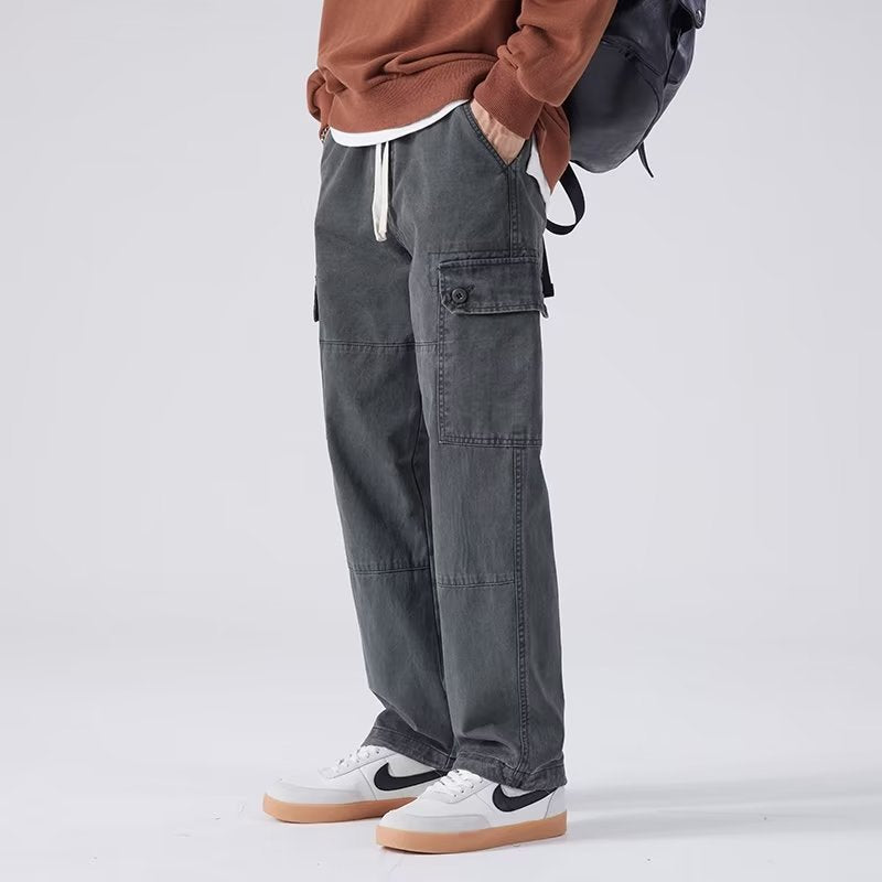 Pantalon droit uni