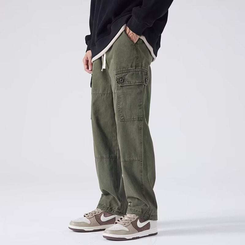 Pantalon droit uni