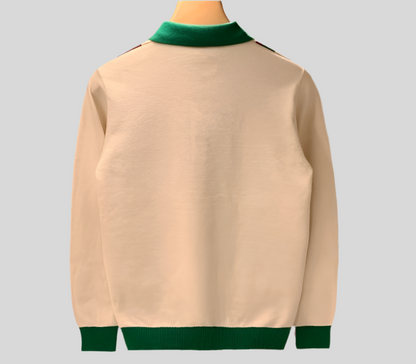 Polo neck sweater