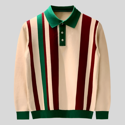 Polo neck sweater